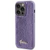 Guess GUHCP15LPSFDGSU iPhone 15 Pro 6.1 fioletowy/purple hardcase Sequin Script Metal